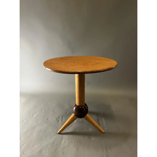 Table,guéridon,spoutnik France, 1950s, in Good conditions. Designed 1950 to 1959