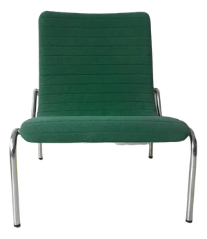 Green Tubular Model 703 Lounge Chair by Kho Liang Ie for Stabin Holland, 1968