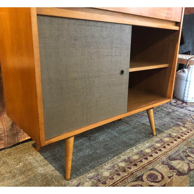 1950s Paul McCobb Mid-Century Modern Drop-Front Desk For Sale - Image 5 of 13