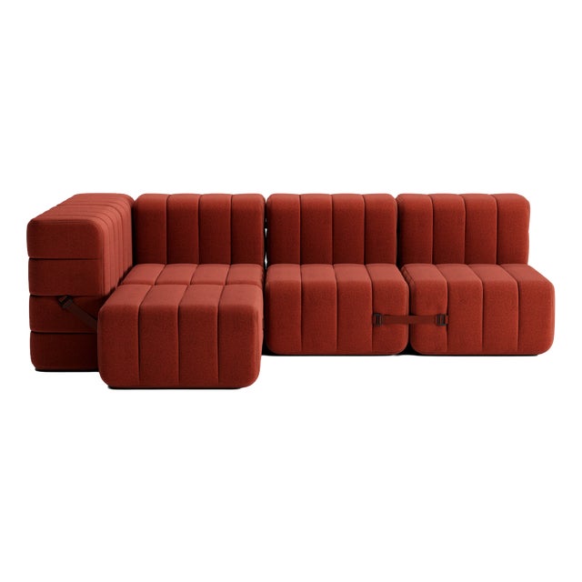 Flexible Small Corner Sofa by Ambivalenz, Set of 9 For Sale