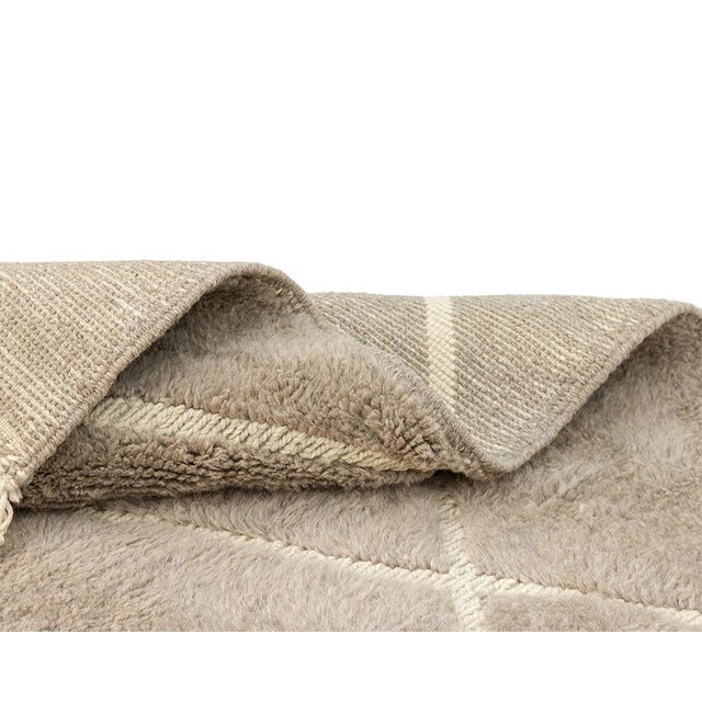 Hand-Knotted Wool Premium Rug by Azele Studio For Sale - Image 6 of 10