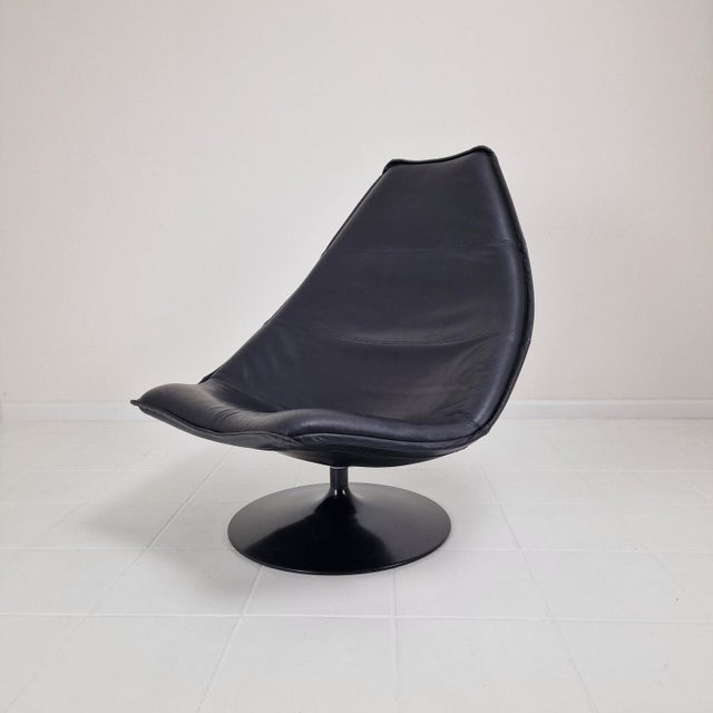 Mid-Century Modern Set of F585 Lounge Chairs by Geoffrey Harcourt for Artifort, 1990s For Sale - Image 3 of 18