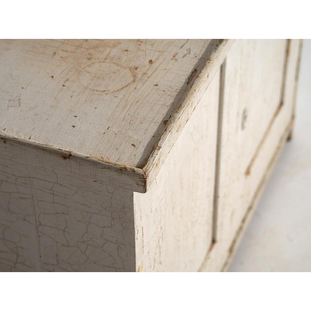 Contemporary Small Antique White Buffet, 1900 For Sale - Image 3 of 16