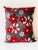 Black and Red Crimson Cushion For Sale - Image 13 of 13