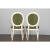 Early 20th Century Early 20th Century Set of 4 Louis XVI Dining Chairs With Holly Hunt Leather For Sale - Image 5 of 7