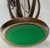 1960s Midcentury Modeline Co. Modern Caged Sculpted Wood and Brass Table Lamp For Sale - Image 5 of 5