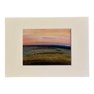 Chance Encounter Contemporary Mixed-Media Painting For Sale