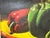 Vintage Still Life With Peppers Oil on Board Signed For Sale In Miami - Image 6 of 12