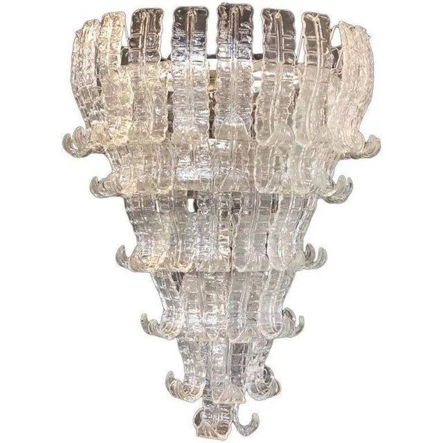 Murano Glass Chandelier from Felci, Italy, 1980s For Sale - Image 12 of 15
