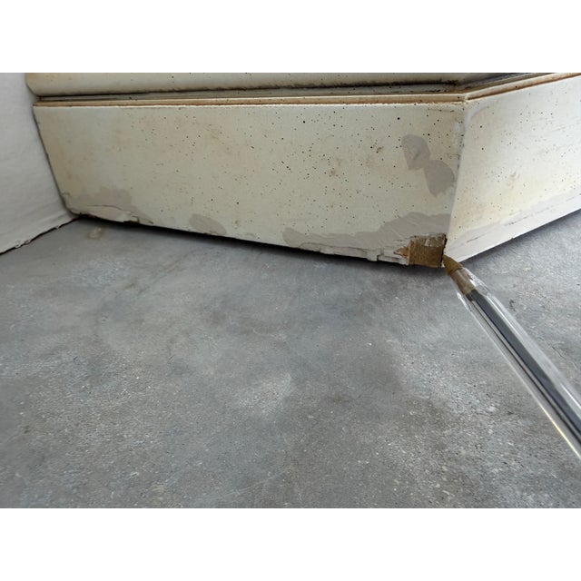 Mid Century Drexel Esperanto Buffet Credenza With Geometric Paneled Doors For Sale - Image 14 of 17