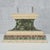 Antique White and Green Lacquered Wooden Pedestal Base with Faux Marble, 1700s For Sale - Image 13 of 13