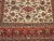 Vintage Persian Isfahan Rug, Handwoven Floral Pattern, Ivory & Red, 7’ X 11’ For Sale - Image 9 of 12