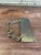 Mid-Century Modern Antique Brass Toned "Please Walk In" Door Sign With Chain, Early 20th Century For Sale - Image 3 of 9
