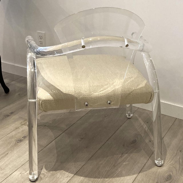 Mid-Century Modern Pair of Mid 20th Century Attributed to Charles Hollis Jones Chairs For Sale - Image 3 of 10