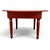Mid-Century Hand-Painted Magnolia Round Farmhouse Dining Table, 57 Inch For Sale - Image 13 of 15
