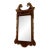 Vintage Federal Style Mirror, Walnut and Gilded Mirror For Sale