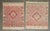 Pink Pair of Pink Vintage Mini 20th Century Rugs For Sale - Image 8 of 8