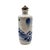 Chinese Vintage Chinese Blue & White Porcelain Snuff Bottle With Stopper Spoon (3.375") For Sale - Image 3 of 14