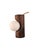 Brutalist Model 16 Wall Lamp in Pine and Opal Glass from Temde Leuchten, 1970s For Sale - Image 16 of 16