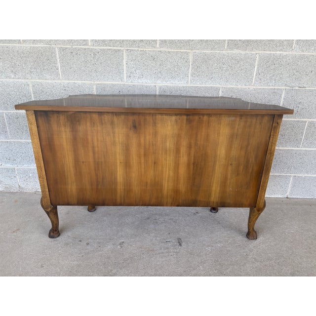 Heritage Henredon Louie XV Style French Country Hoof Foot Console Cabinet For Sale - Image 11 of 13