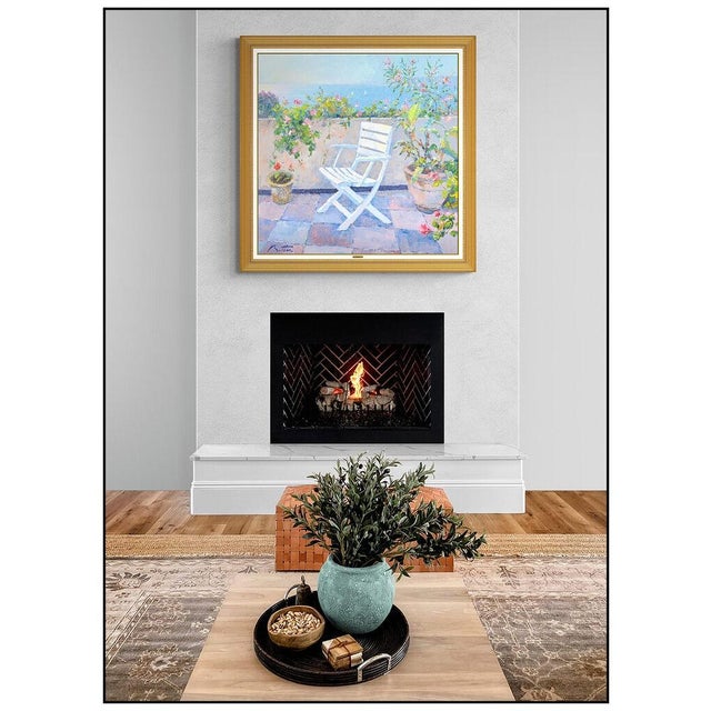 Message us to inquire about custom framing options! (Included for free with every purchase) The artwork here, "Un Jour de...