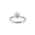 Early 21st Century Tiffany & Co. The Tiffany Setting Platinum Gia 1.24ct Diamond Engagement Ring, Size 4.5 For Sale - Image 5 of 11
