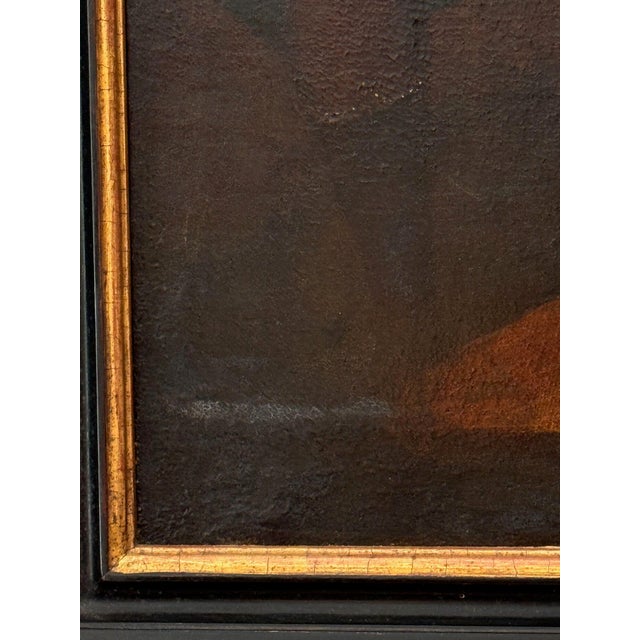 Wood Early 18th Century Italian Painting of the Adoration of the Magi For Sale - Image 7 of 8