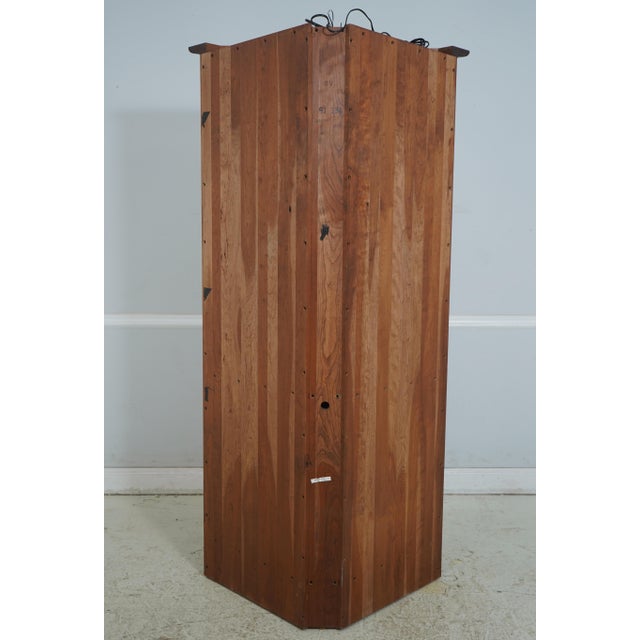 Stickley Arts & Crafts Mission Cherry Corner Cabinet For Sale - Image 14 of 16