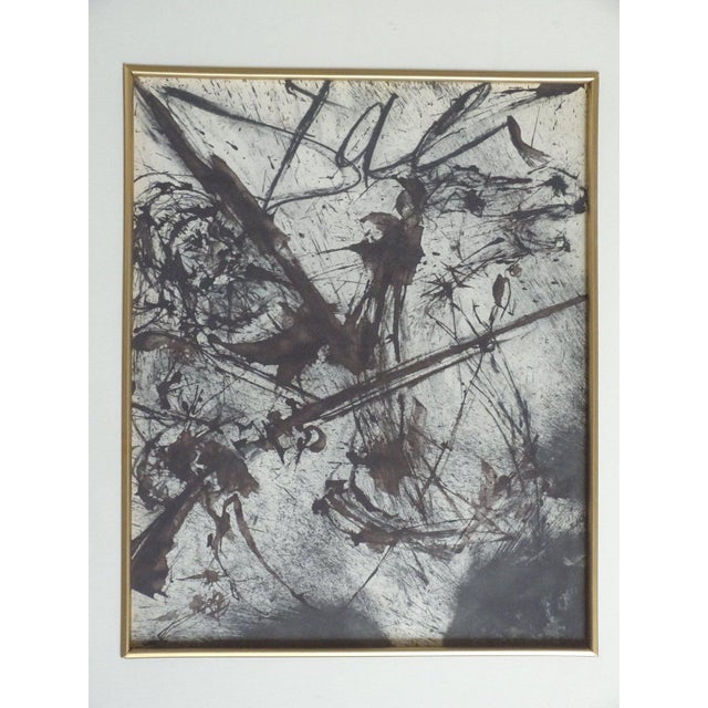 Salvador Dali 1962, Fortuny, Dalí and their battles in Tetouan Lithography 49x44cm framed, 28x22cm framed Illustration for...