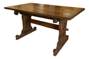 16th Century Renaissance Italian Walnut Table, Florence