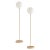 Brass 06 Floor Lamps by Magic Circus Editions, Set of 2 For Sale - Image 9 of 9