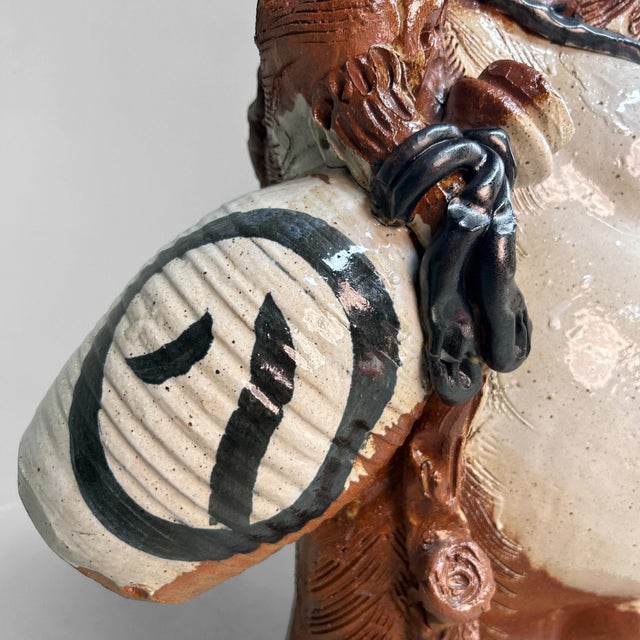 Shigaraki Tanuki Sculpture, Japan, 1960s For Sale - Image 4 of 18