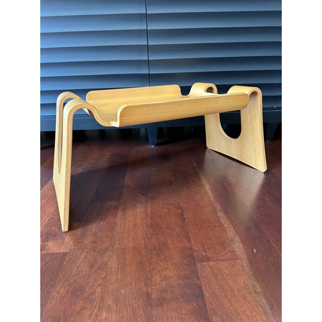 Vintage 1995 Magis Beech Bentwood Low Table - Made in Italy For Sale In Los Angeles - Image 6 of 17