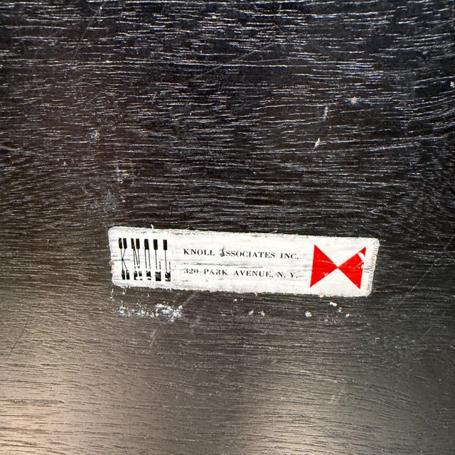 Desk Accessory Designed by Florence Knoll Two-Tier Paper Tray Ebony For Sale - Image 14 of 14