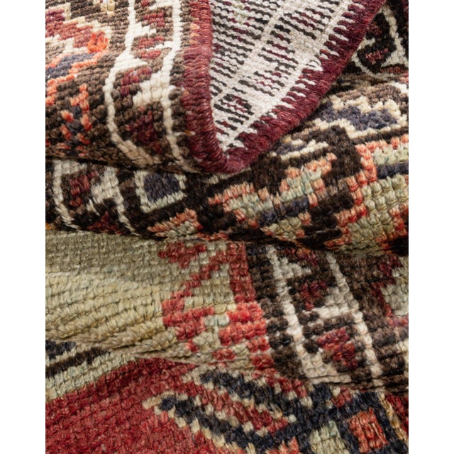 Turkish Vintage Turkish Oushak Rug 4ft 9in X 12ft 8in For Sale - Image 3 of 14