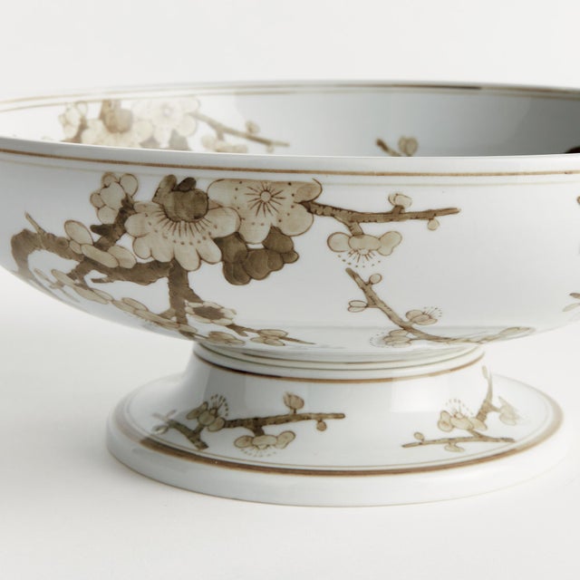 Early 21st Century Province Empress Decorative Footed Bowl For Sale - Image 5 of 5