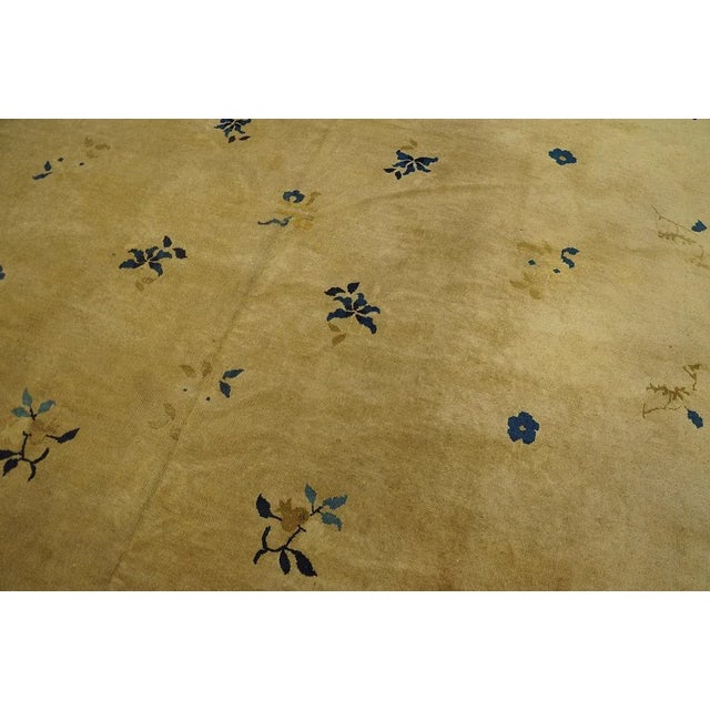 Textile Early 20th Century Chinese Peking Carpet ( 10'3'' x 17'5'' - 313 x 530 ) For Sale - Image 7 of 7