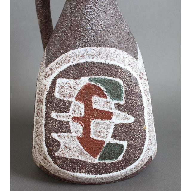 Vintage French Ceramic Pitcher by Accolay, 1960s For Sale - Image 11 of 15