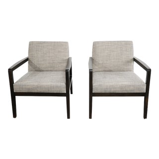 Holly Hunt Lucca Lounge Chairs- a Pair For Sale