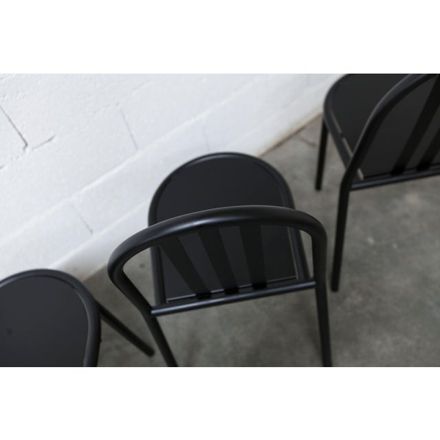 222 Model Chairs by Robert Mallet Stevens, 1980, Set of 6 For Sale - Image 17 of 18