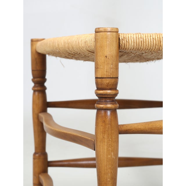 Set of 3 French Country Dining Chairs Hand-Made by the Lacroix Family Since 1856 For Sale - Image 9 of 11