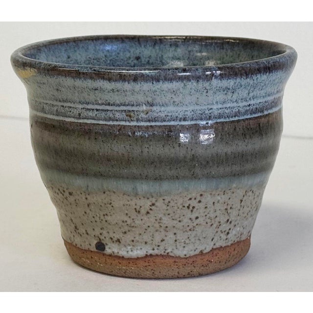 Mid 20th Century Vintage Handmade Studio Pottery Trinket Bowl For Sale - Image 5 of 8