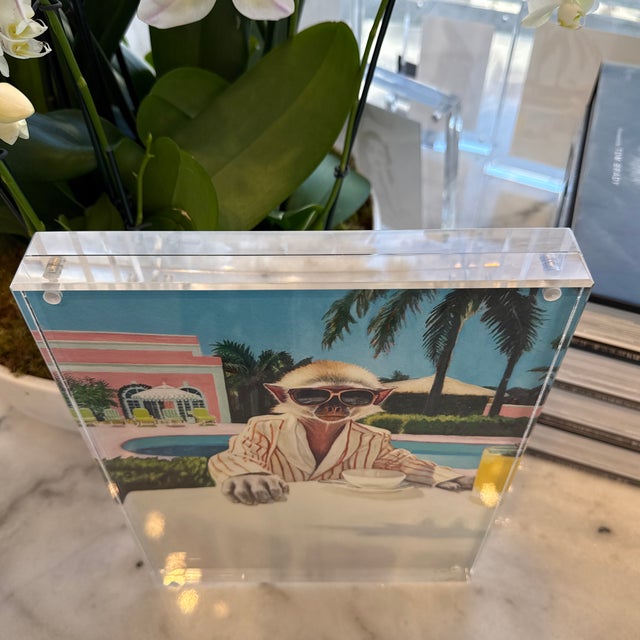 Monkey at the Colony Palm Beach Limited Edition Prints For Sale - Image 4 of 10