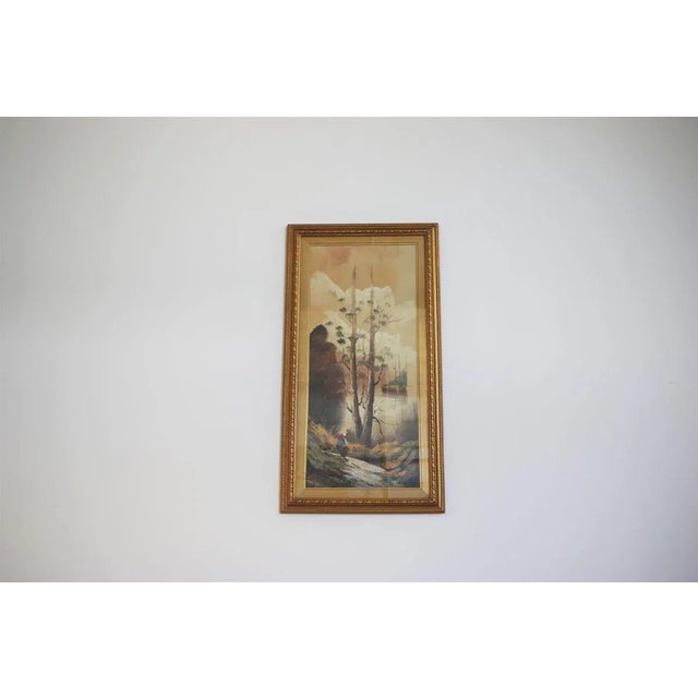 Paintings, Oil on Canvas, Moretti, 1970, Set of 3 For Sale - Image 15 of 18