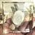 Pair Faux Coral White Thick Finger Mounted on Glass Decorative Objects For Sale - Image 12 of 12