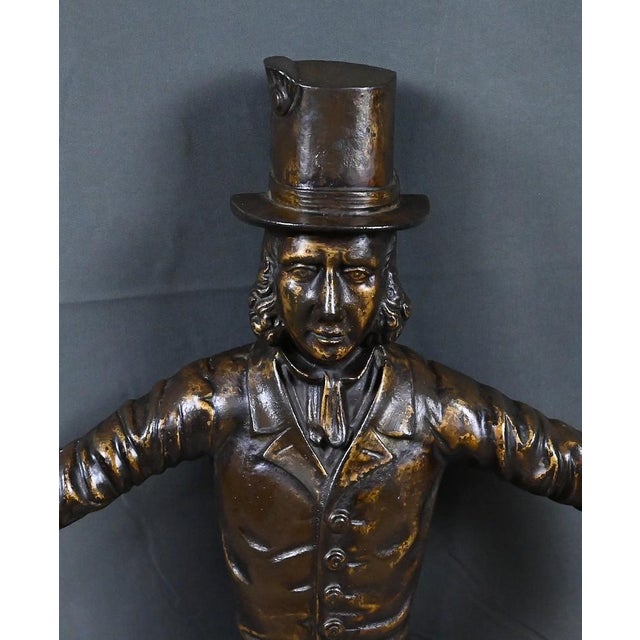 Black Victorian Gentleman's Umbrella Stand, England, Late 19th Century For Sale - Image 8 of 18