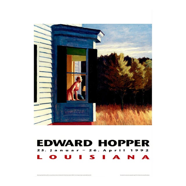 Edward Hopper Jubilæumsplakat Cape Cod Morning Poster, 1992 For Sale
