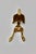 A superb Edwardian era 1930's English solid brass fox door knocker. This fine quality door knocker is well cast and a good...