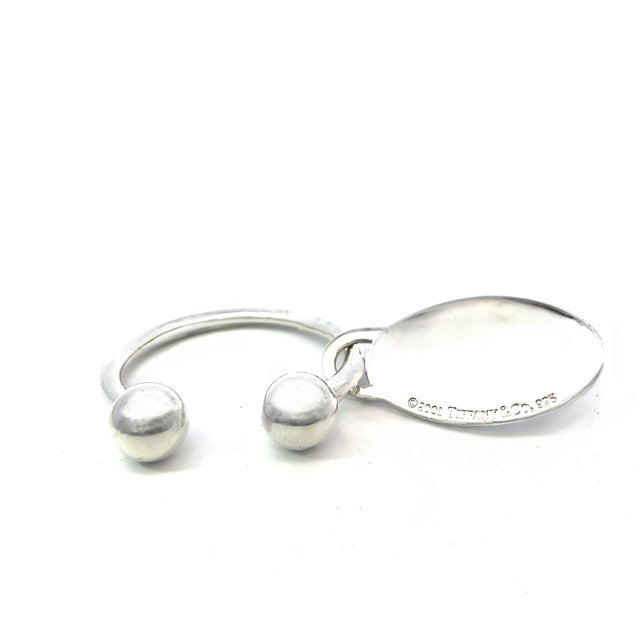 Late 20th Century Late 20th Century Tiffany & Co Estate Hanging Ornament Keychain Sterling Silver For Sale - Image 5 of 10