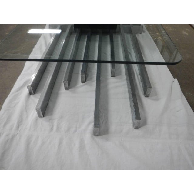 Tempered Glass Coffee Table by Vittorio Dassi, 1960s For Sale - Image 11 of 13